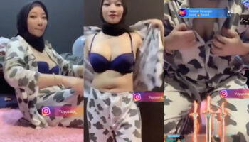 Yuyusara Host Bigo Private Tudung Malay Open Bra